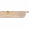 Ekena Millwork Del Monte Smooth Rafter Tail, Douglas Fir, 3 1/2"W x 6"H x 24"L RFT04X06X24DEL00SDF - alternate 4